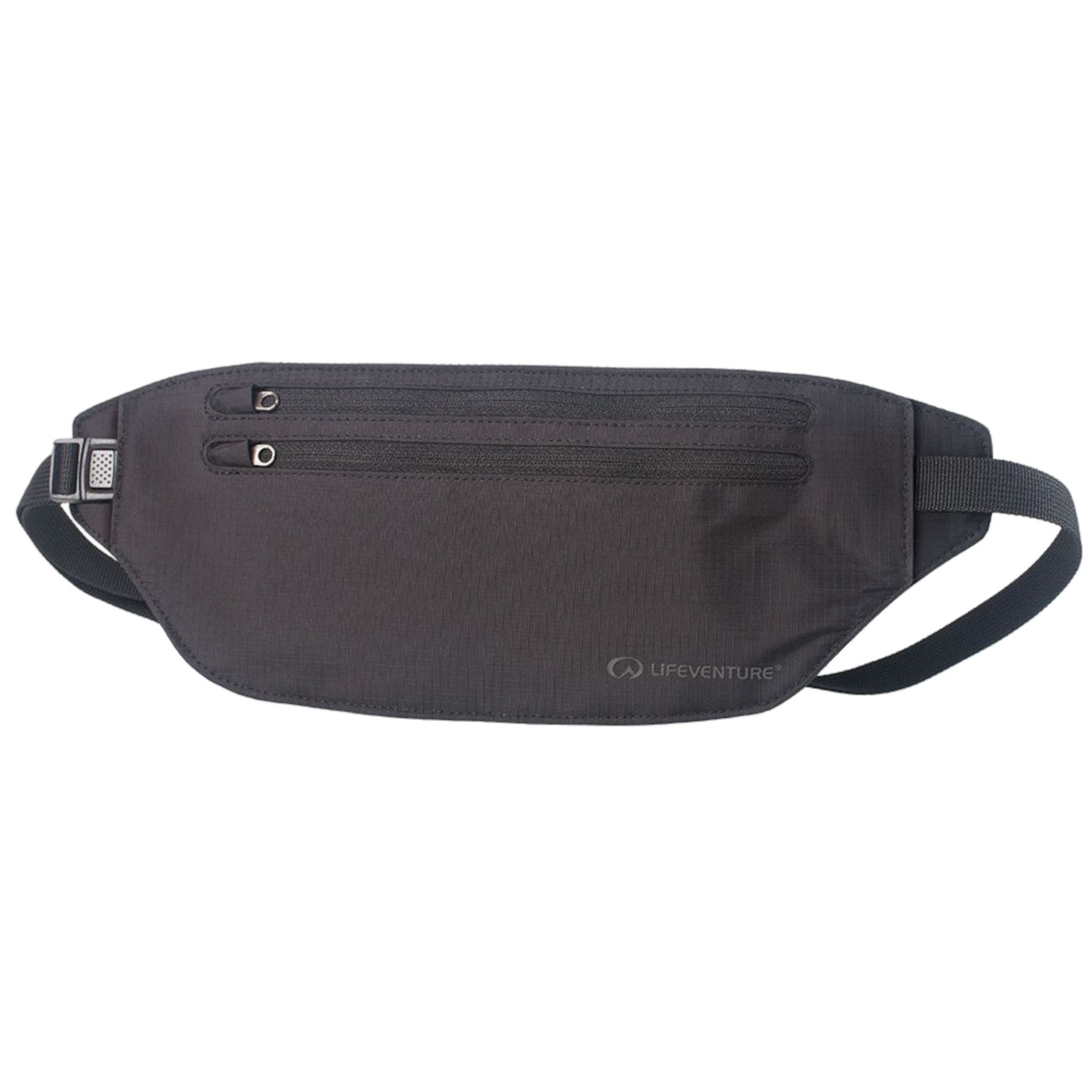 Lifeventure Riñonera impermeable, unisex, negro