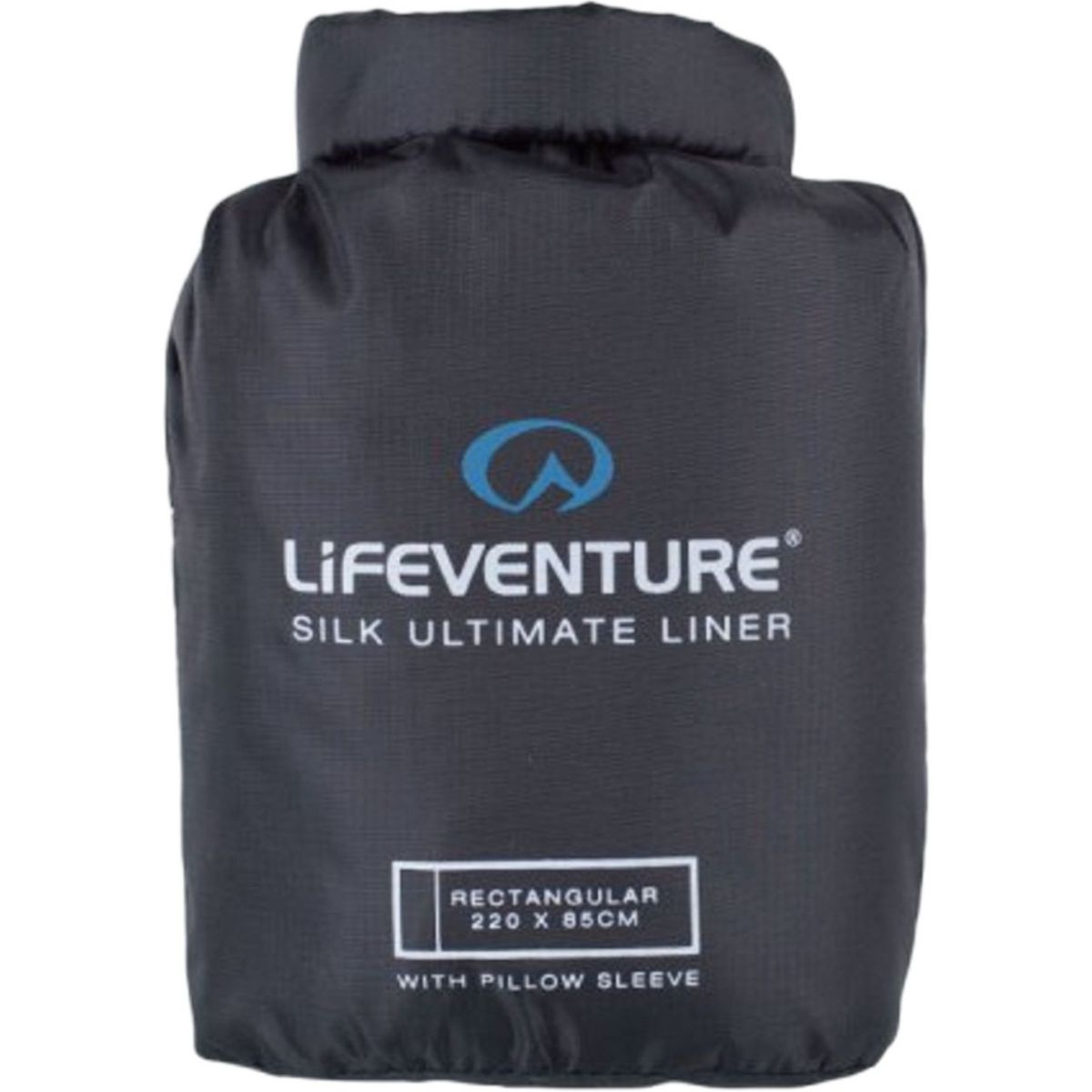 Lifeventure Silke Ultimate Funda de Saco de Dormir, rectangular, negro