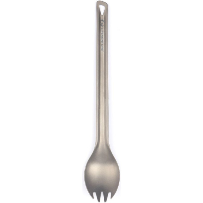 Lifeventure Spork de Titanio, utensilio, unisex, gris