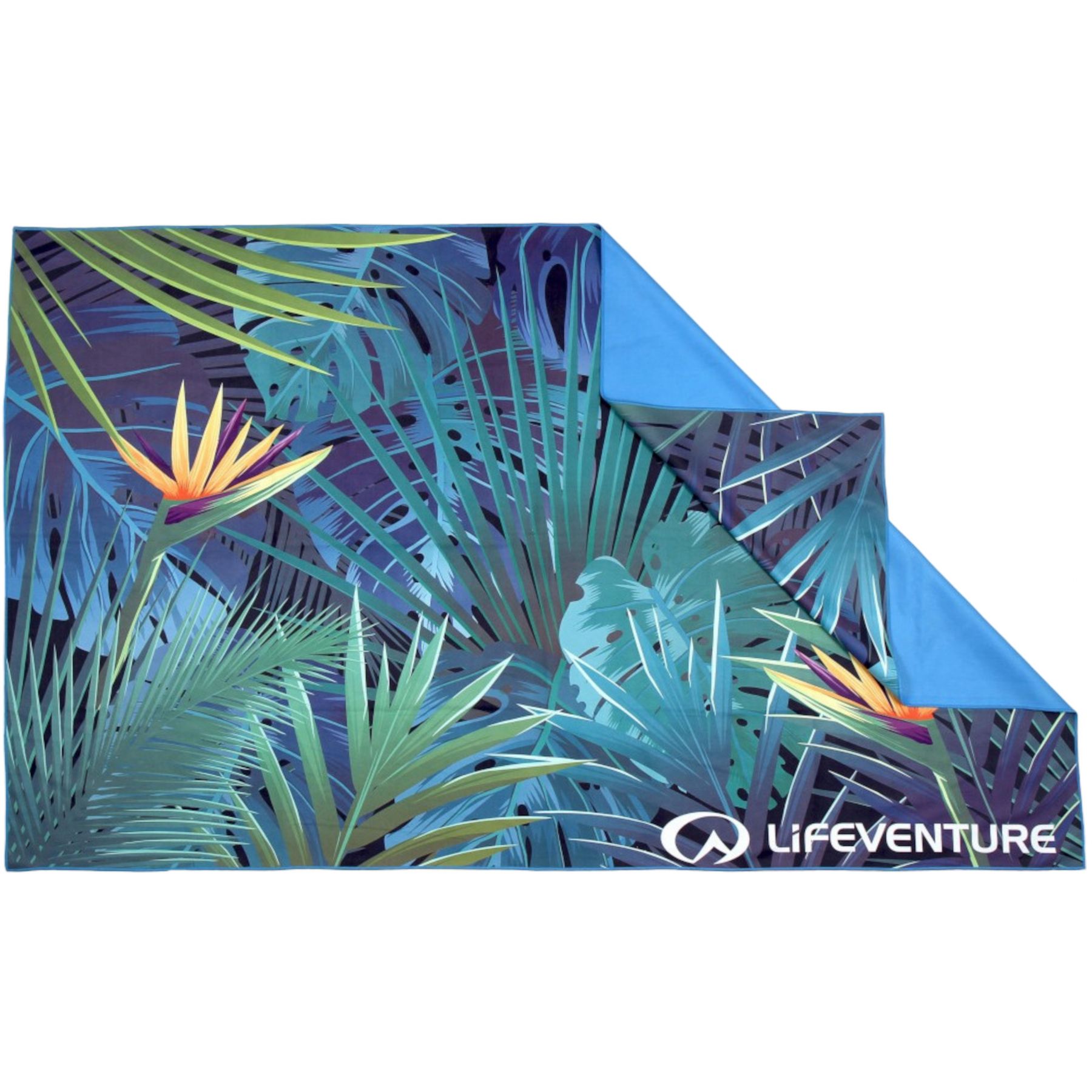 Lifeventure Toalla Trek en SoftFibre Reciclado, Unisex, Tropical