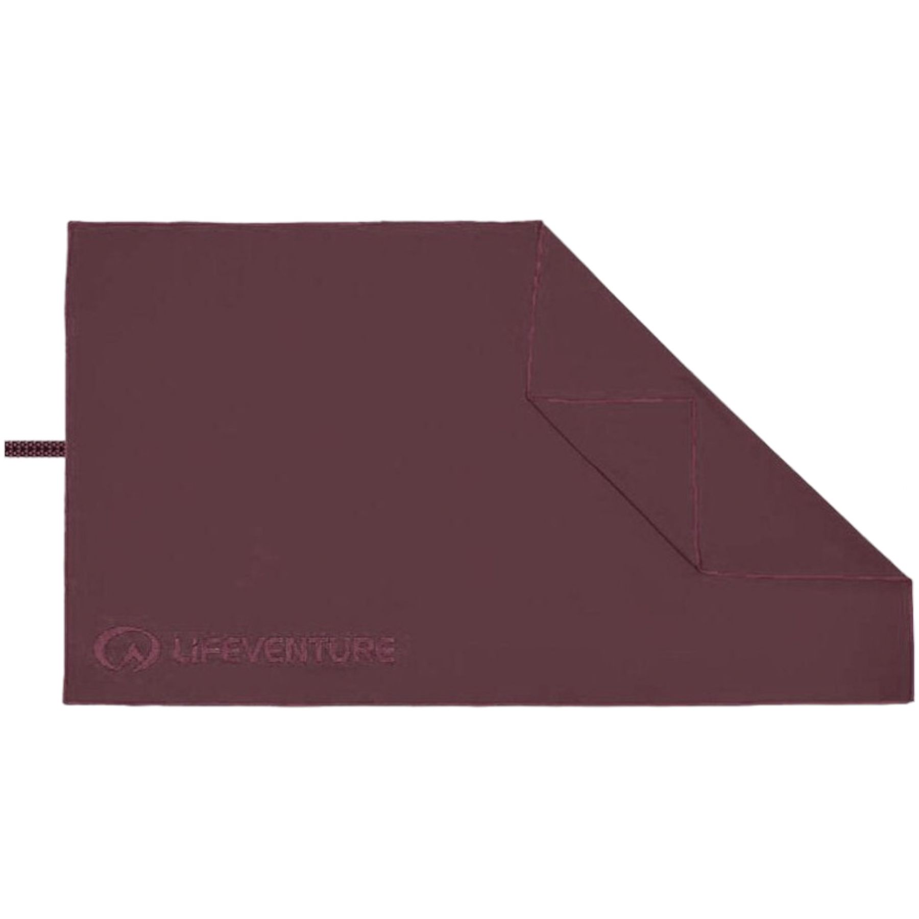 Lifeventure Trek Towel, toalla, unisex, rojo grosella