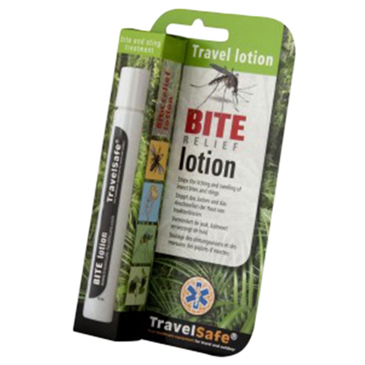 Loción TravelSafe contra picaduras de insectos