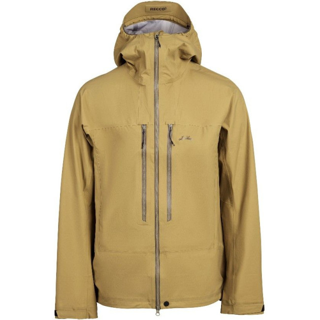 Lundhags Abisku Waterproof Jacket M, chaqueta de esquí, heno