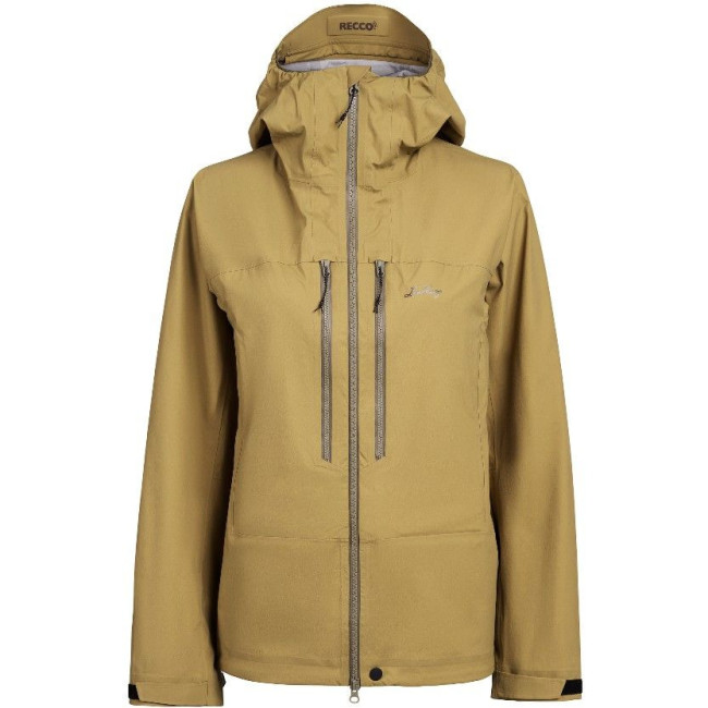 Lundhags Abisku Waterproof Jacket W, chaqueta de esquí, heno