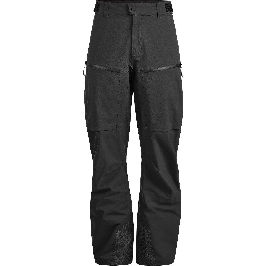 Lundhags Abisku Waterproof Pants M, pantalones de senderismo, gris
