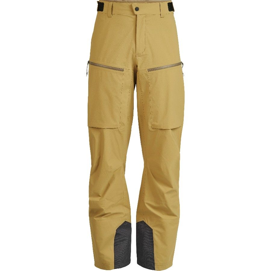 Lundhags Abisku Waterproof Pants M, pantalones de senderismo, heno