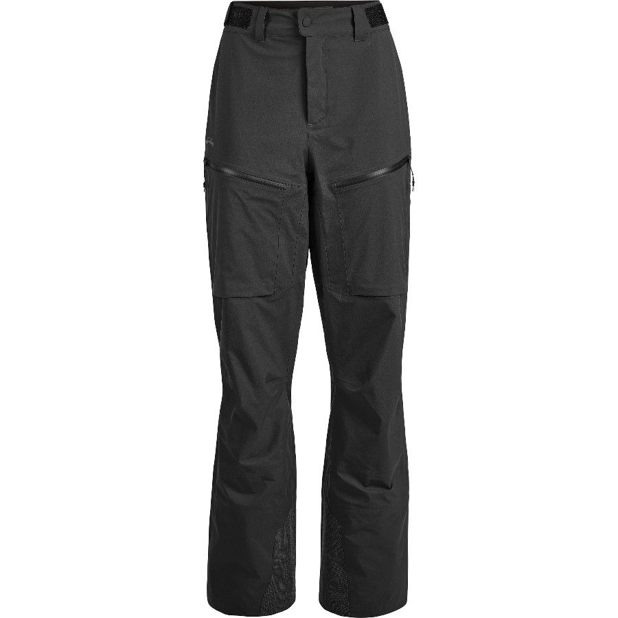 Lundhags Abisku Waterproof Pants W, pantalones de senderismo, gris