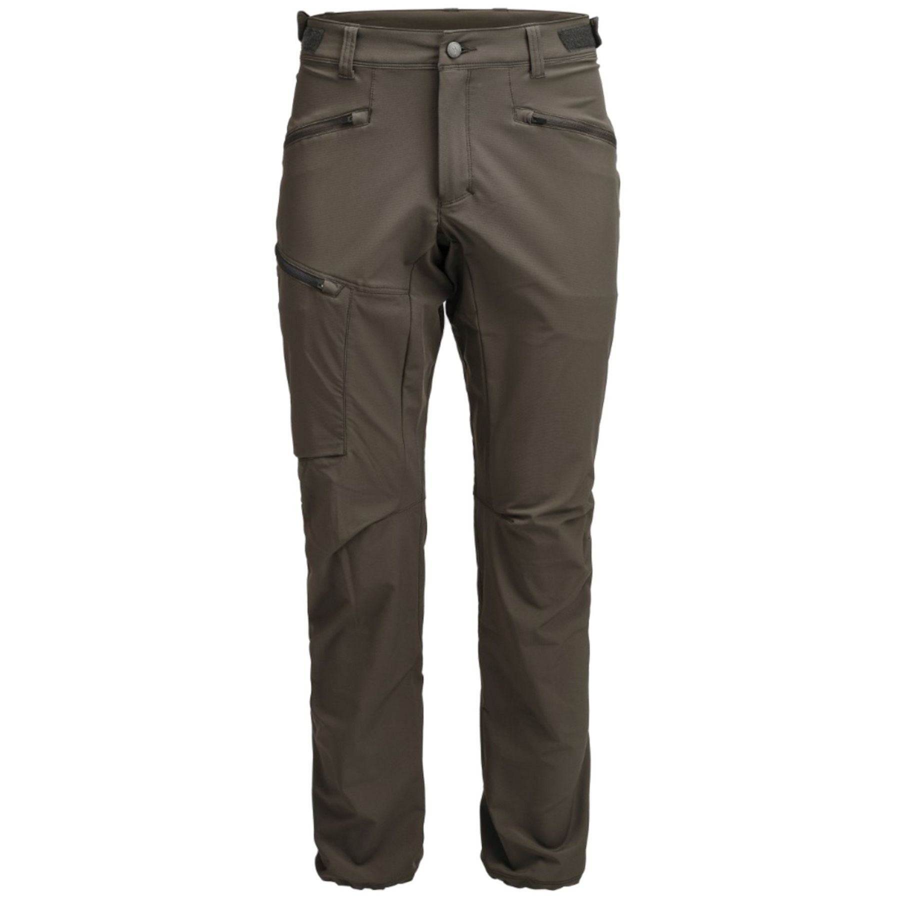 Lundhags Askro Pantalones Ms, pantalones de senderismo, hombre, verde