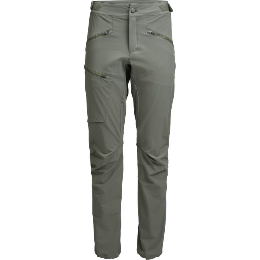 Lundhags Askro Pantalones, pantalones de senderismo, mujer, verde