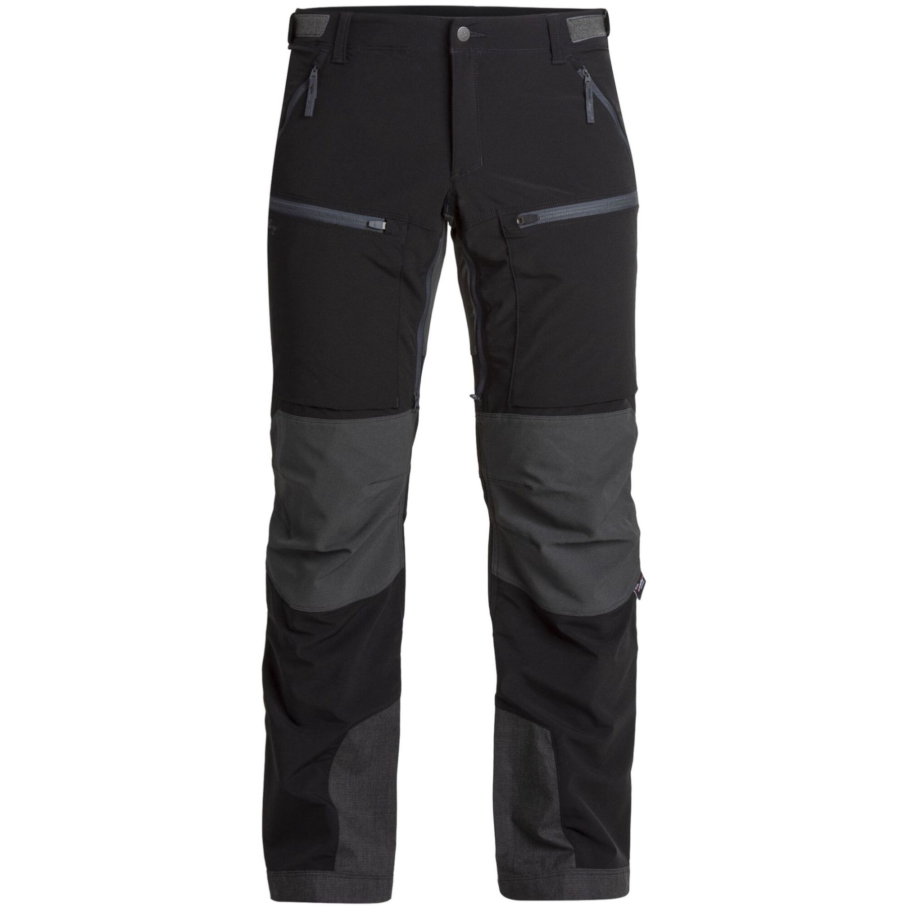Lundhags Askro Pro Ms Pant, pantalones de senderismo, hombre, negro/gris