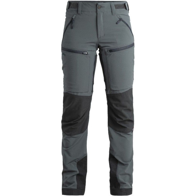 Lundhags Askro Pro Ws Pant, pantalones de senderismo, mujer, azul/gris