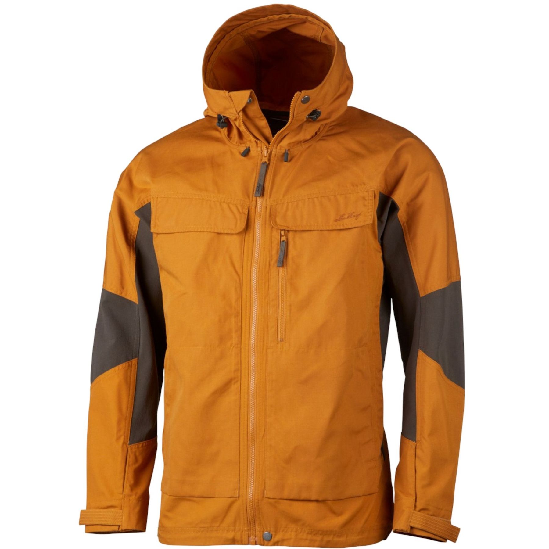 Lundhags Authentic Chaqueta Ms, chaqueta softshell, hombre, oro/verde