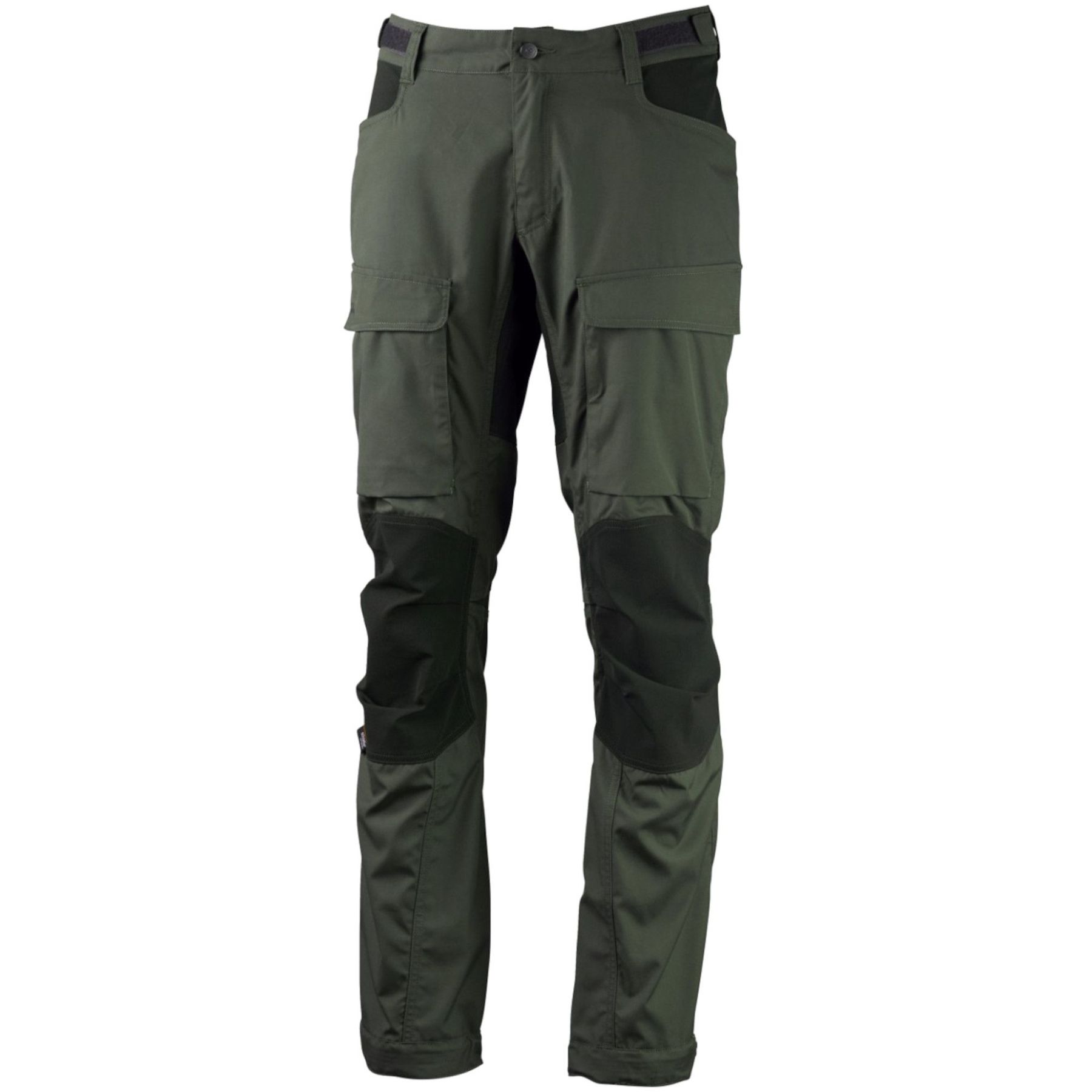 Lundhags Authentic II Pantalones Ms, pantalones de senderismo, hombre, verde