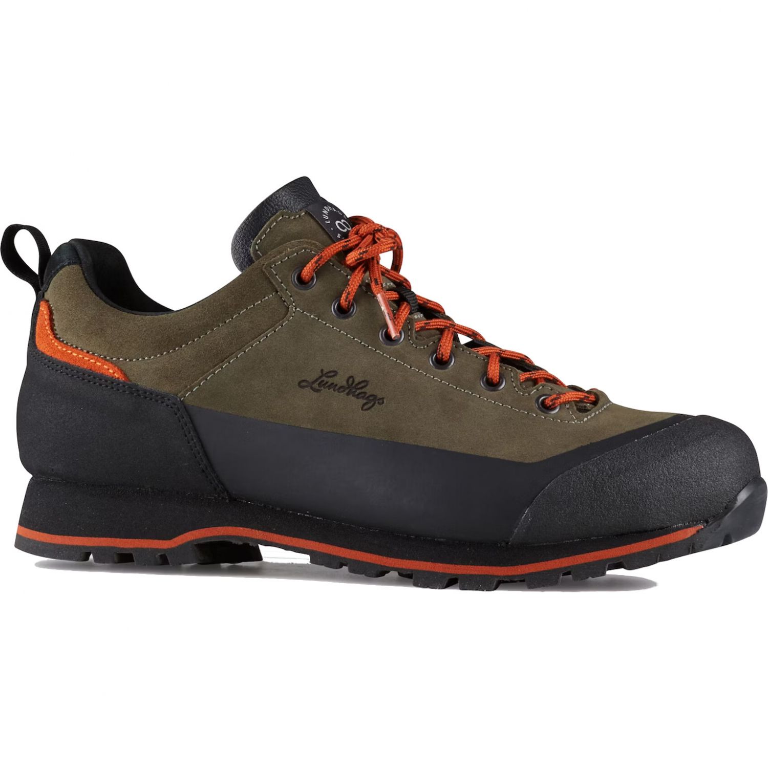 Lundhags Bjerg Low, botas de senderismo, unisex, verde