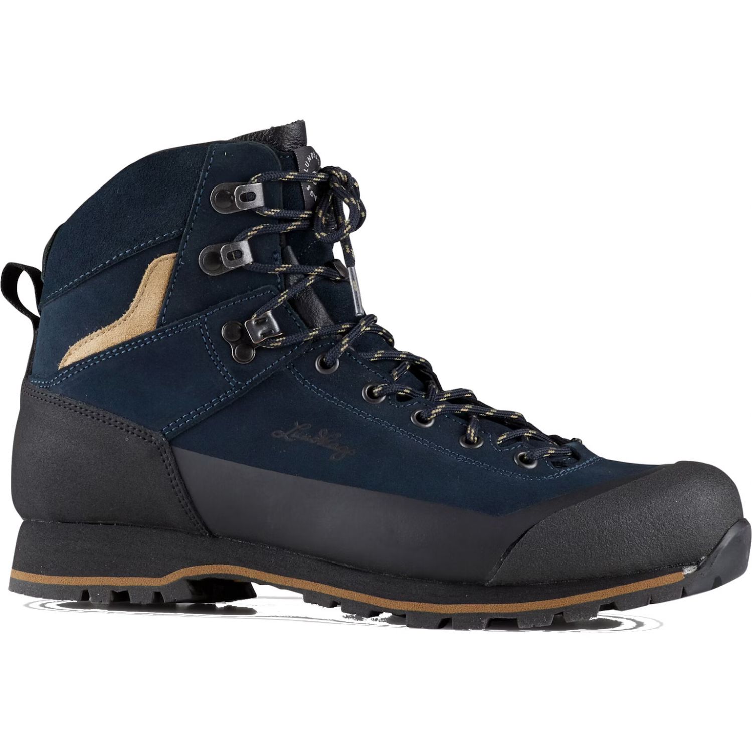 Lundhags Bjerg Mid, botas de senderismo, unisex, azul