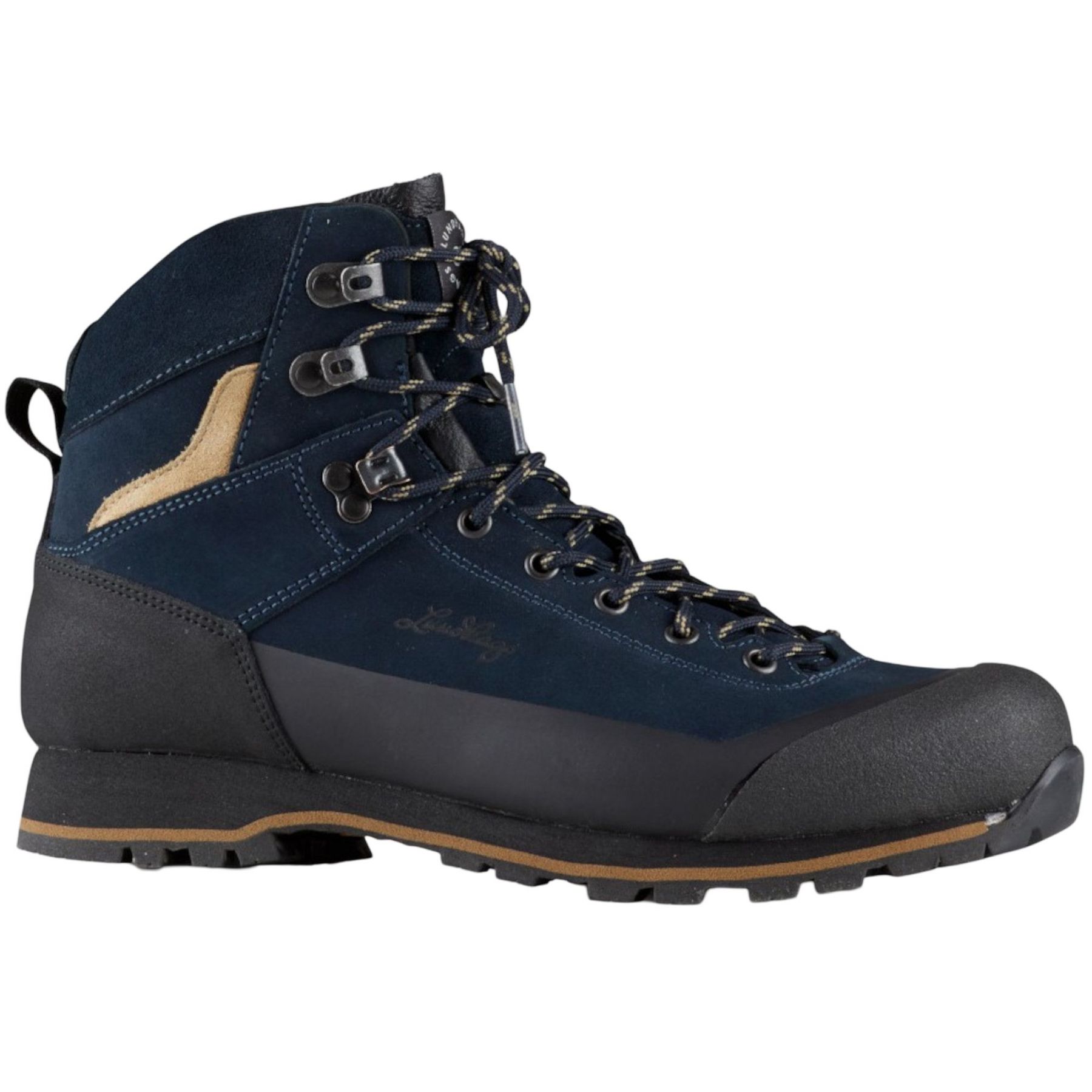 Lundhags Bjerg Mid, zapatos de senderismo, unisex, azul marino