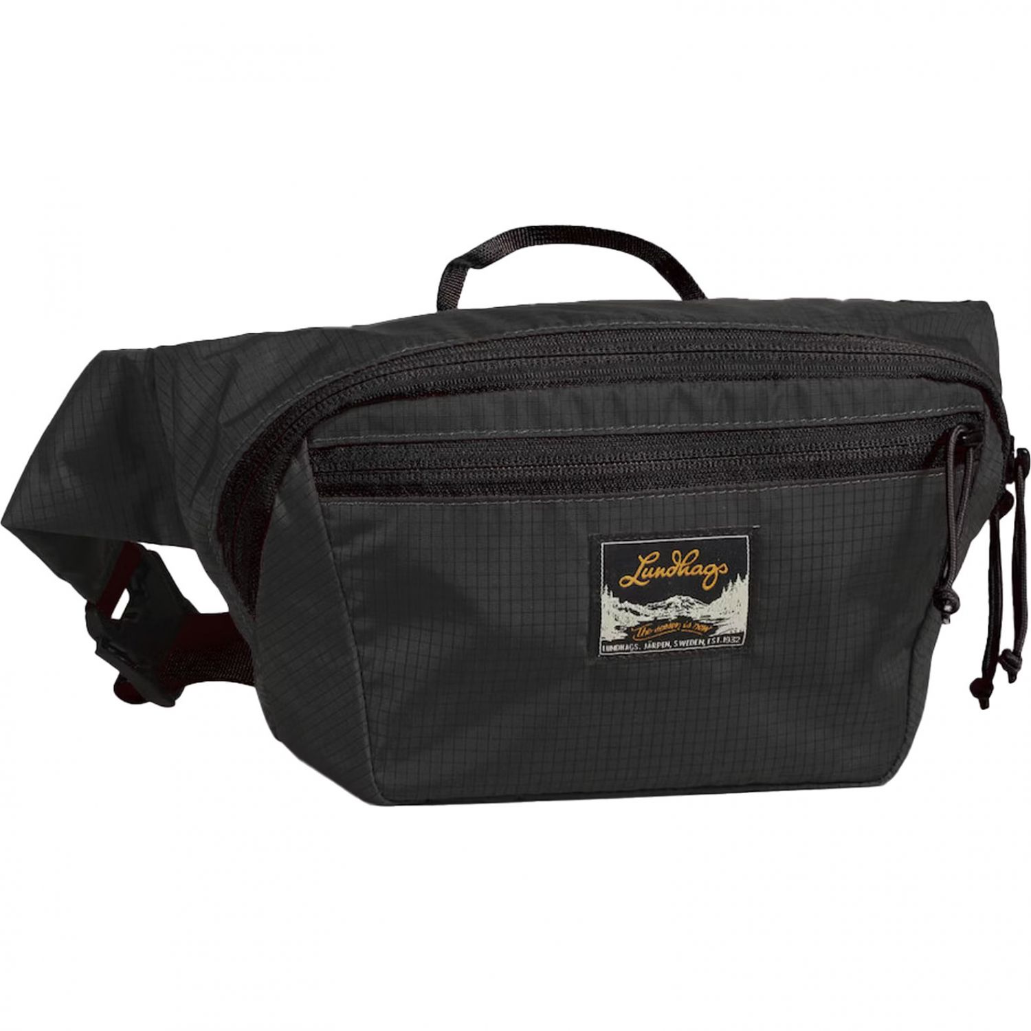 Lundhags Core Hippak 2 L, riñoneras, unisex, negro