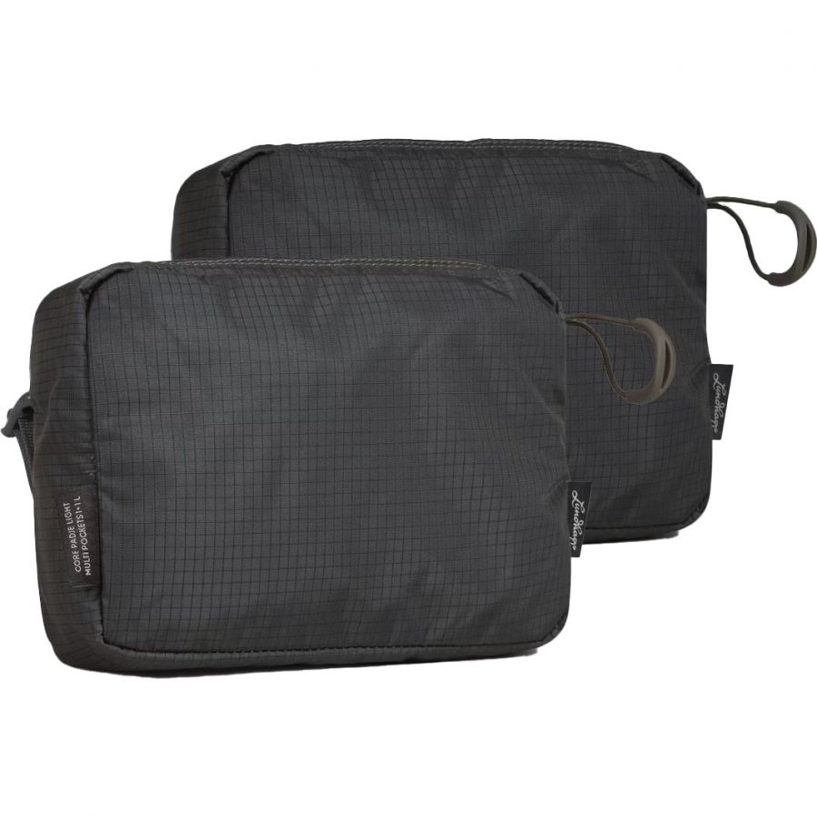 Lundhags Core Padje Light Multi Pockets 1+1 L, accesorio de viaje, unisex, negro