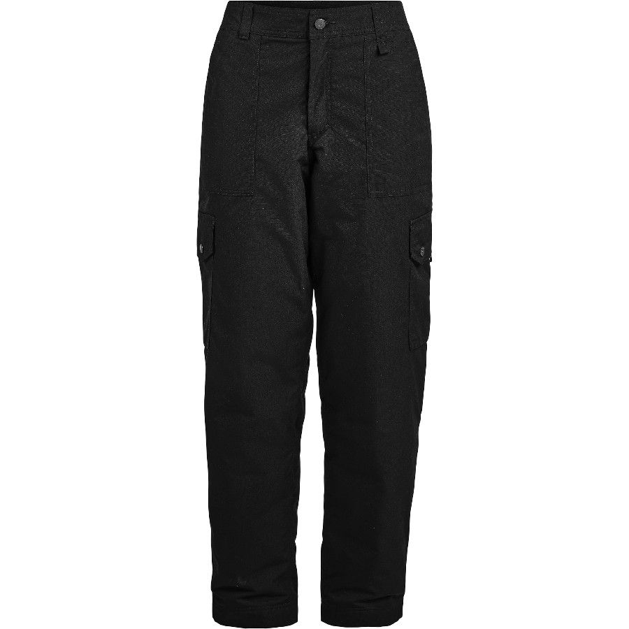 Lundhags Fulu Cargo Insulated Pant W, pantalones de senderismo, negro