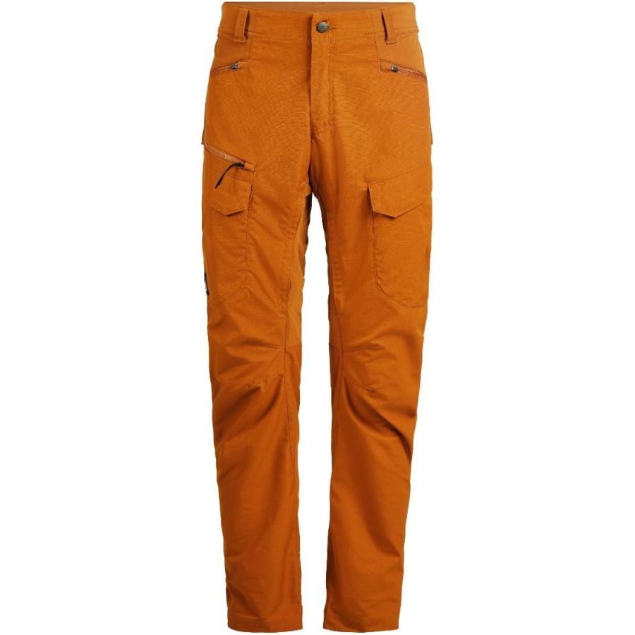 Lundhags Fulu Cargo Stretch Hybrid Pant M, pantalones de senderismo, blanco