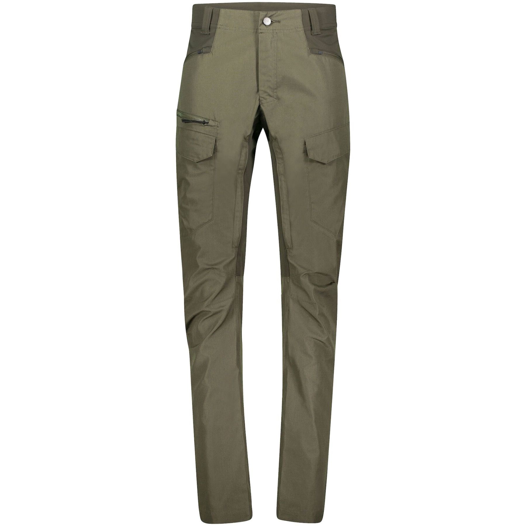 Lundhags Fulu Cargo Stretch Hybrid Pant, pantalones de senderismo, hombre, verde