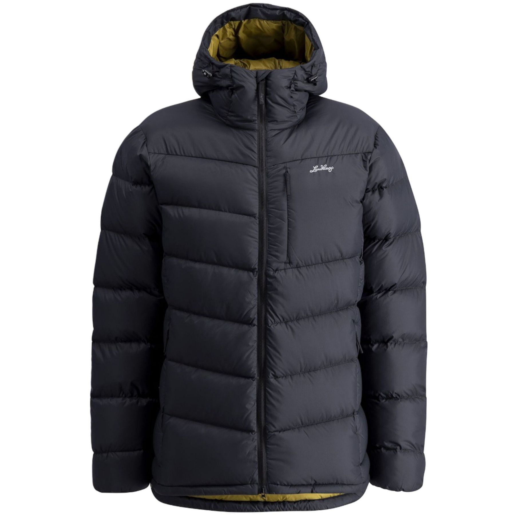 Lundhags Fulu Down Hooded Jacket, chaqueta de plumón, hombre, negro