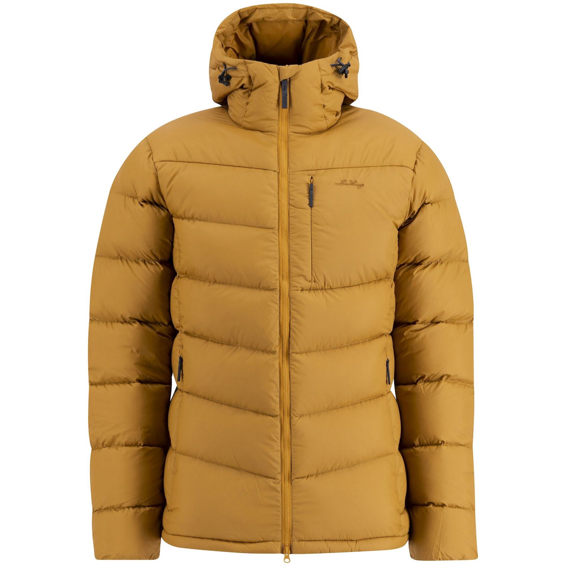 Lundhags Fulu Down Hooded Jacket, chaqueta de plumón, hombre, oro