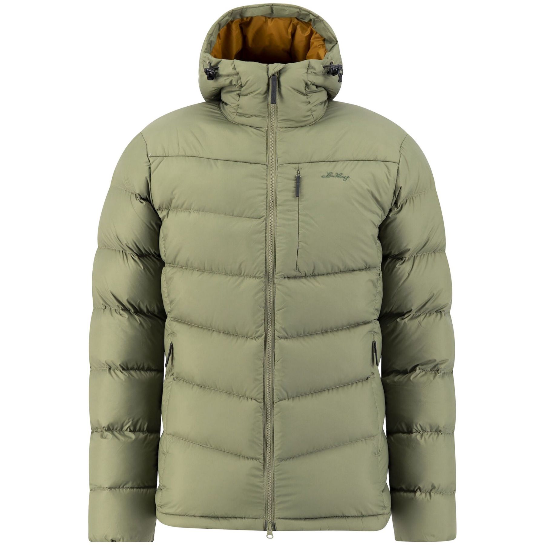Lundhags Fulu Down Hooded Jacket, chaqueta de plumón, hombre, verde