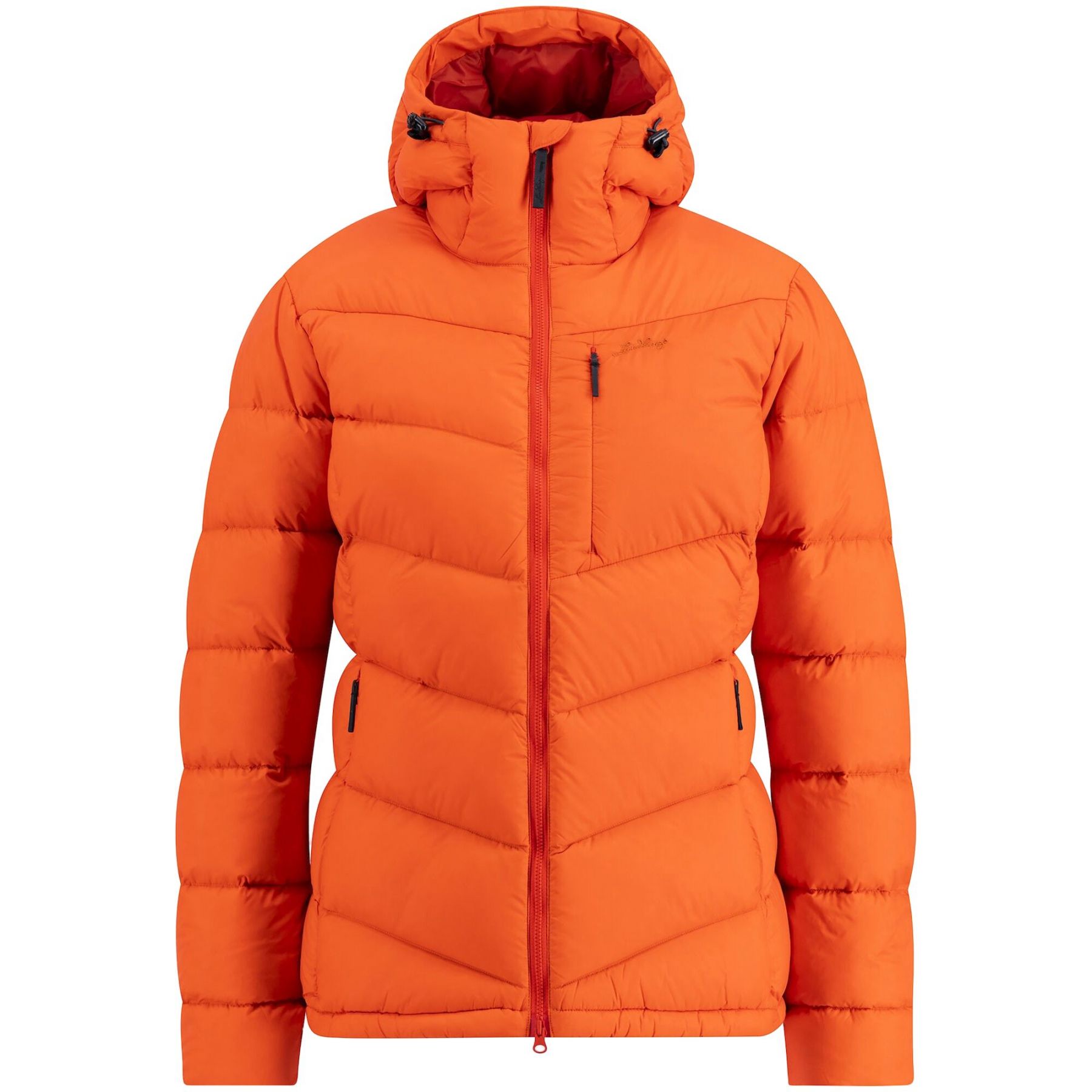 Lundhags Fulu Down Hooded Jacket, chaqueta de plumón, mujer, rojo