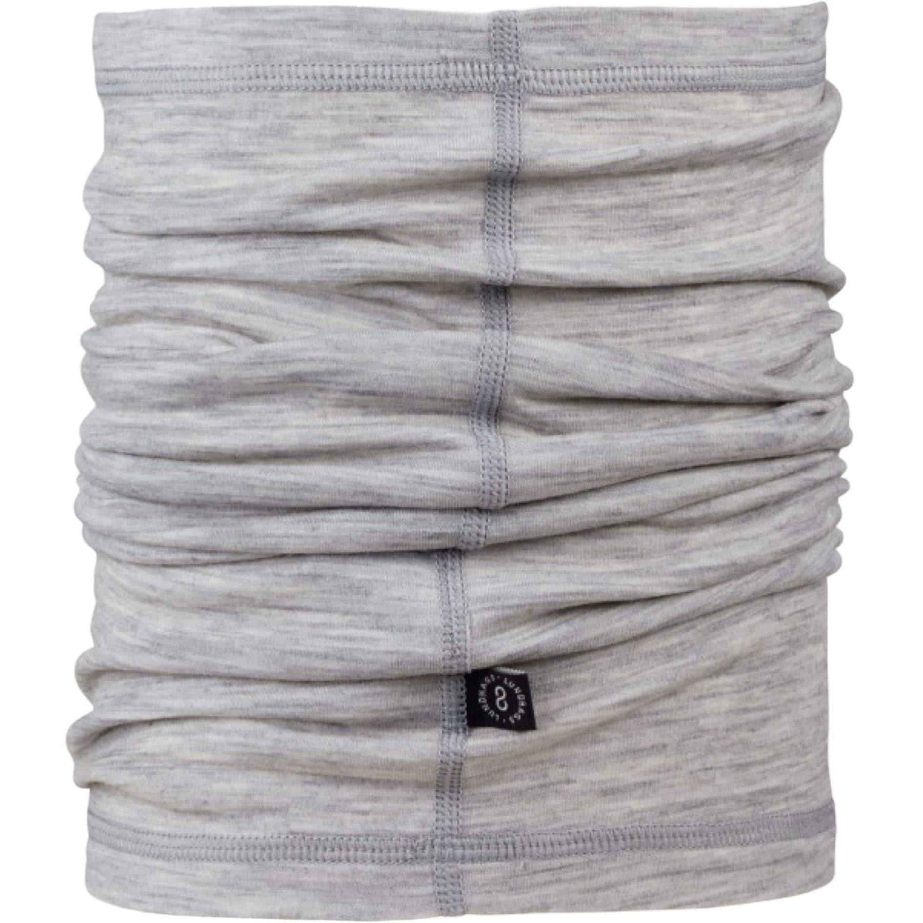 Lundhags Gimmer Merino Lt Tube, braga de cuello, unisex, gris