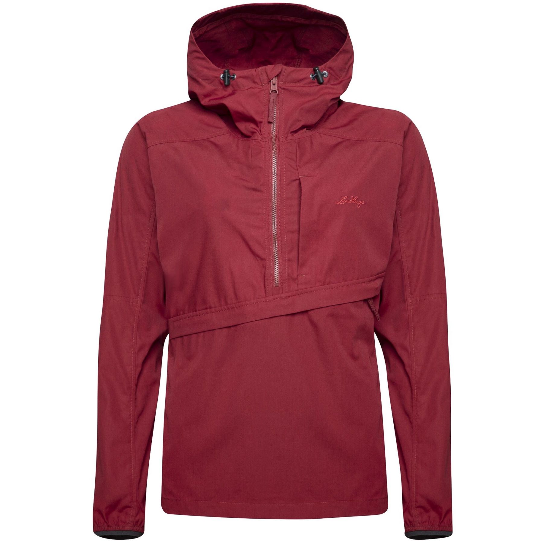 Lundhags Gliis II WS Anorak, anorak, mujer, rojo