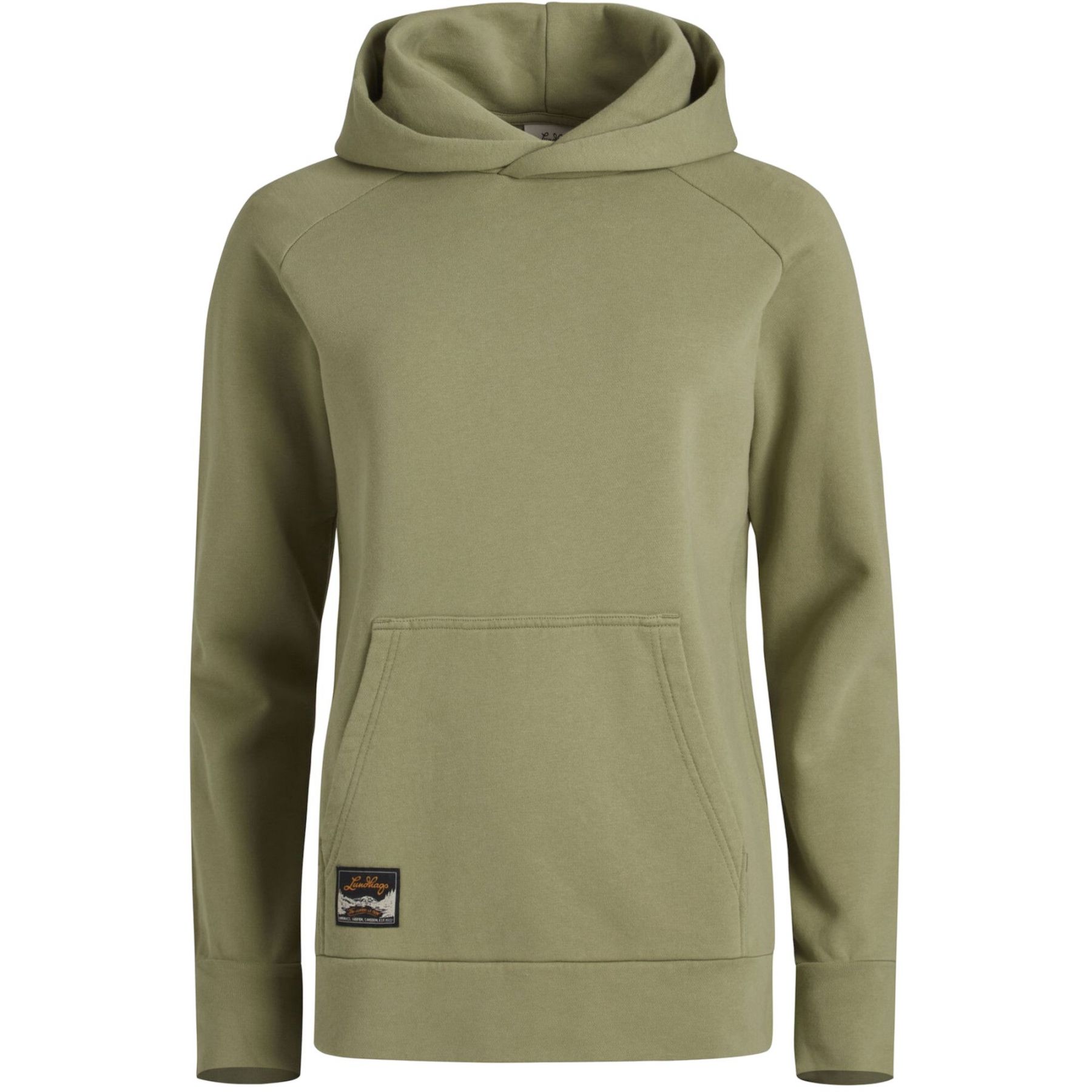 Lundhags Järpen Hoodie, capa intermedia, mujer, verde