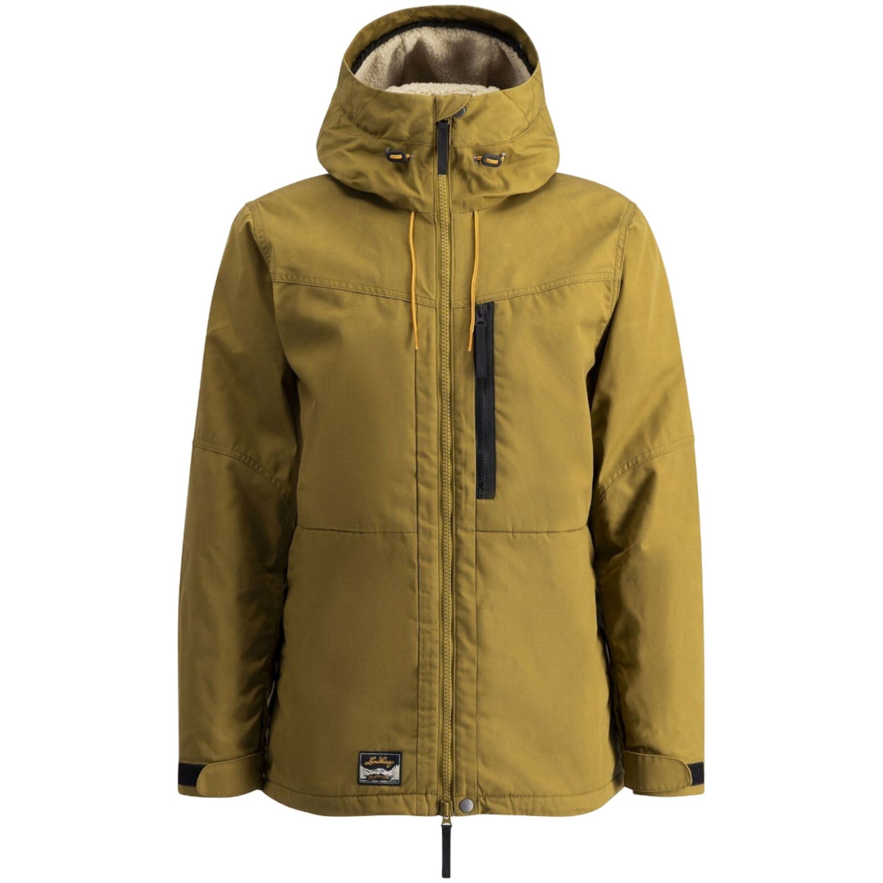 Lundhags Järpen Pile Jacket, chaqueta de esquí, hombre, verde