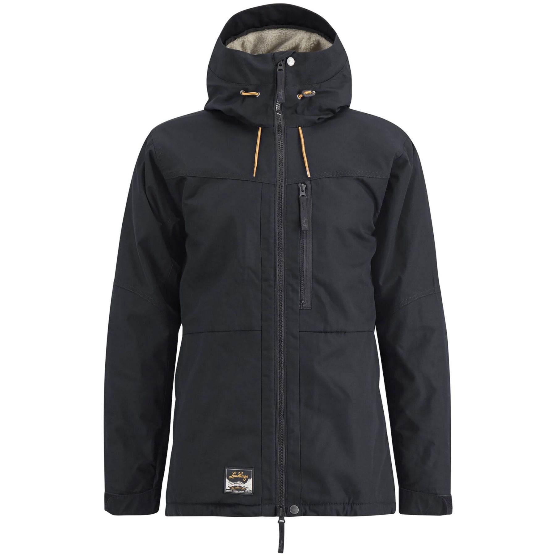 Lundhags Järpen Pile Jacket, chaqueta shell, hombre, negro