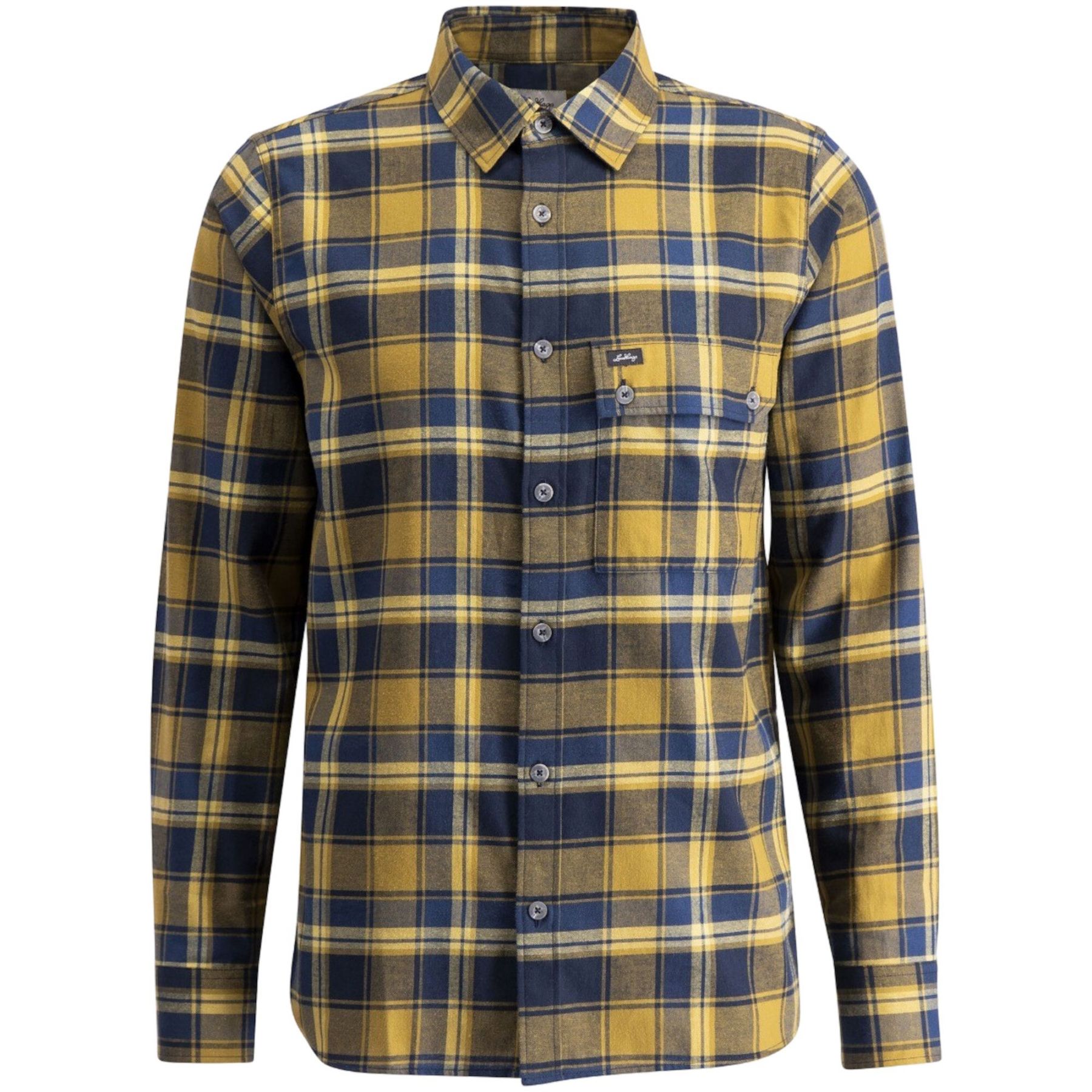 Lundhags Järpen Plaid Flannel Shirt, camisa, hombre, verde