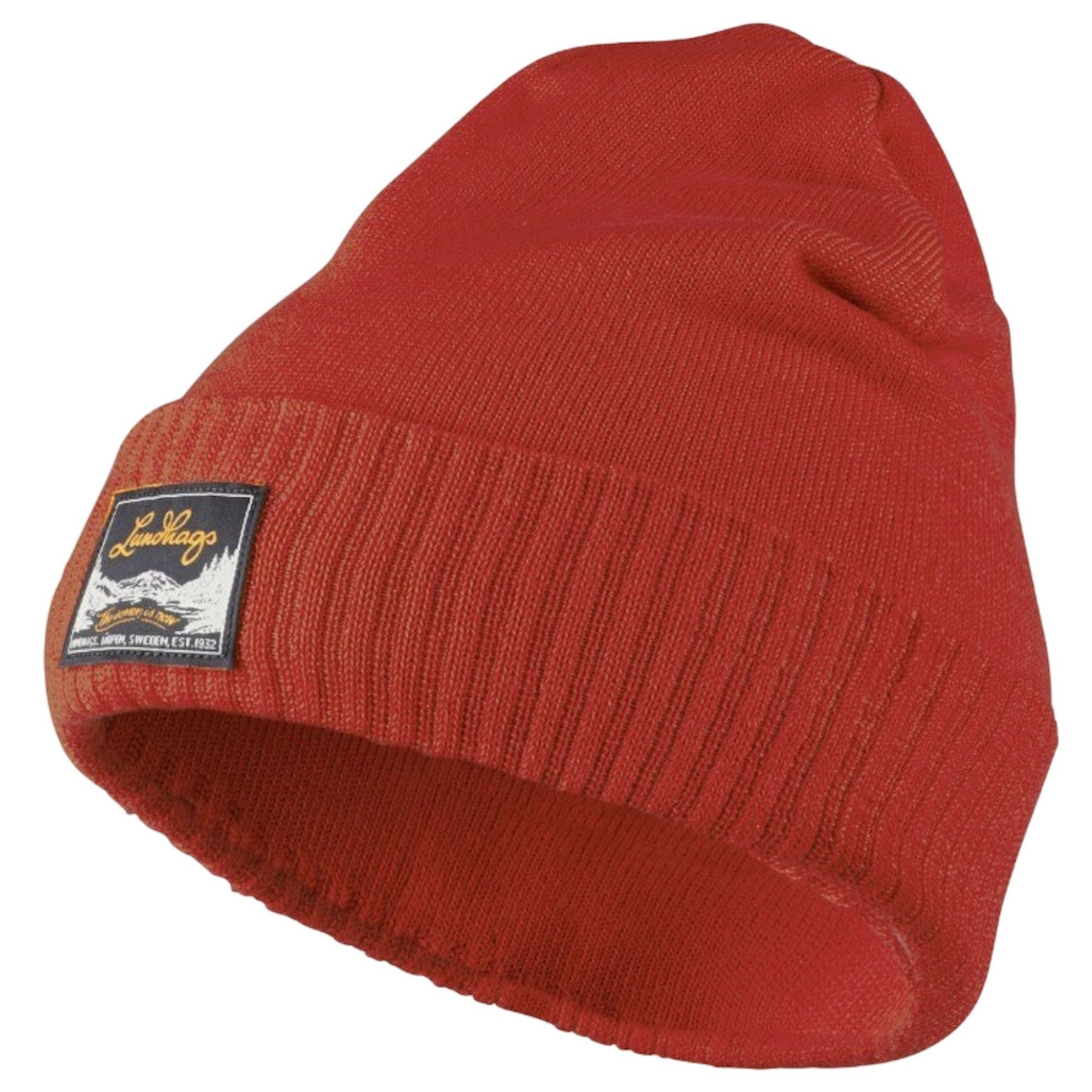 Lundhags Knak Beanie, gorro, rojo