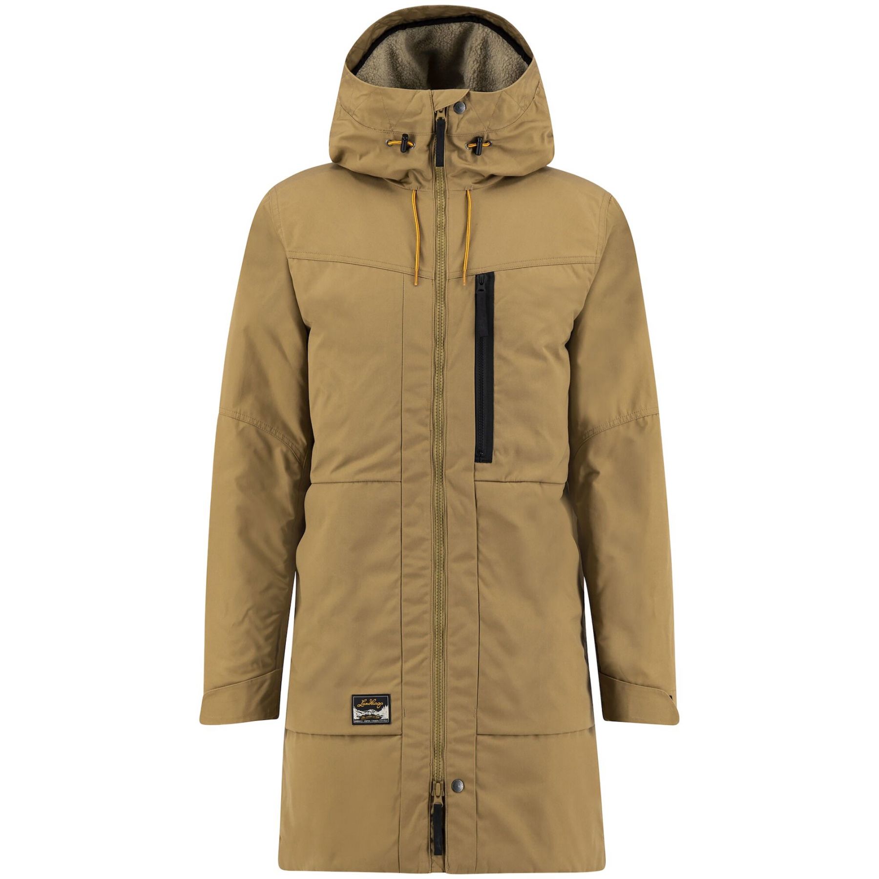 Lundhags Knak Pile Parka, parka, hombre, marrón