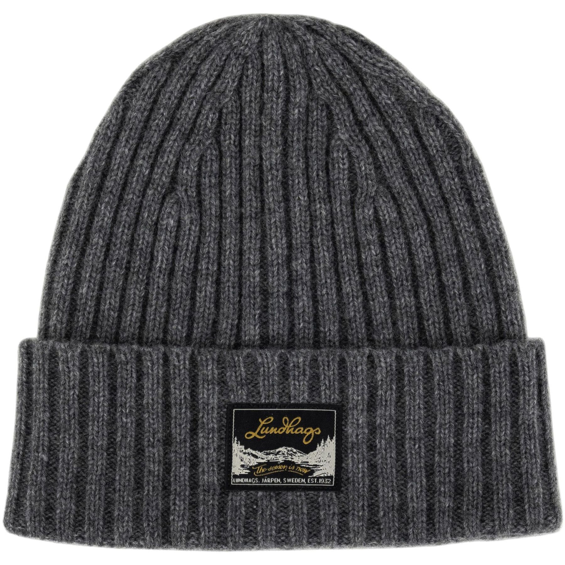 Lundhags Knak Wool Beanie, gorro, unisex, gris