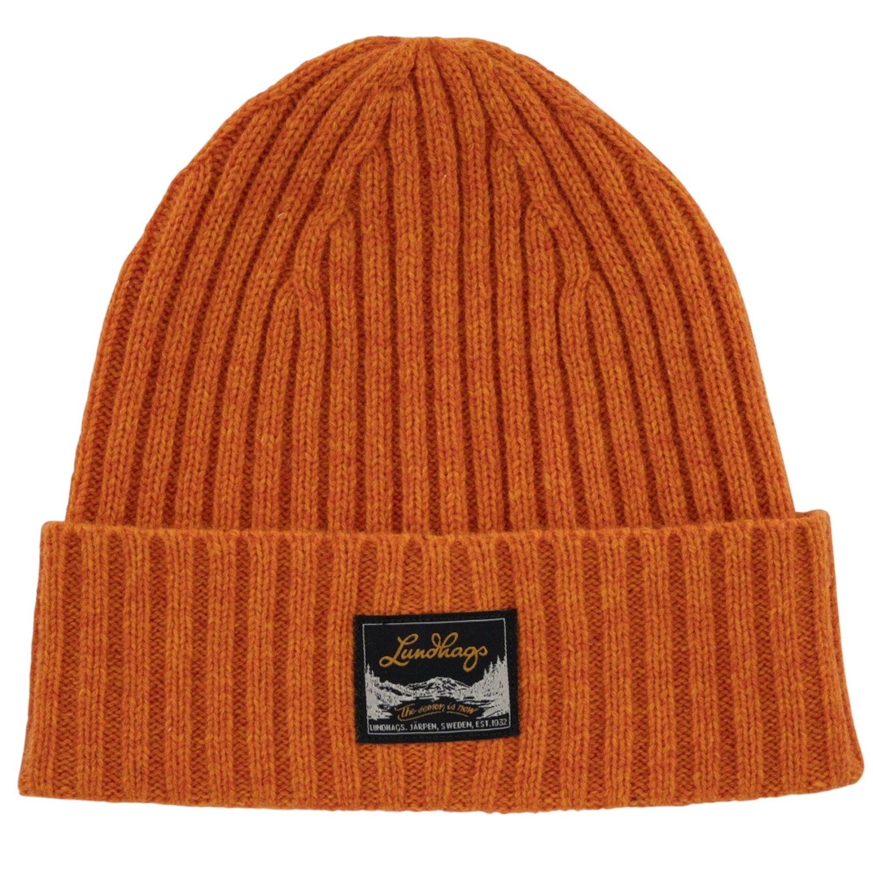 Lundhags Knak Wool Beanie, gorro, unisex, naranja