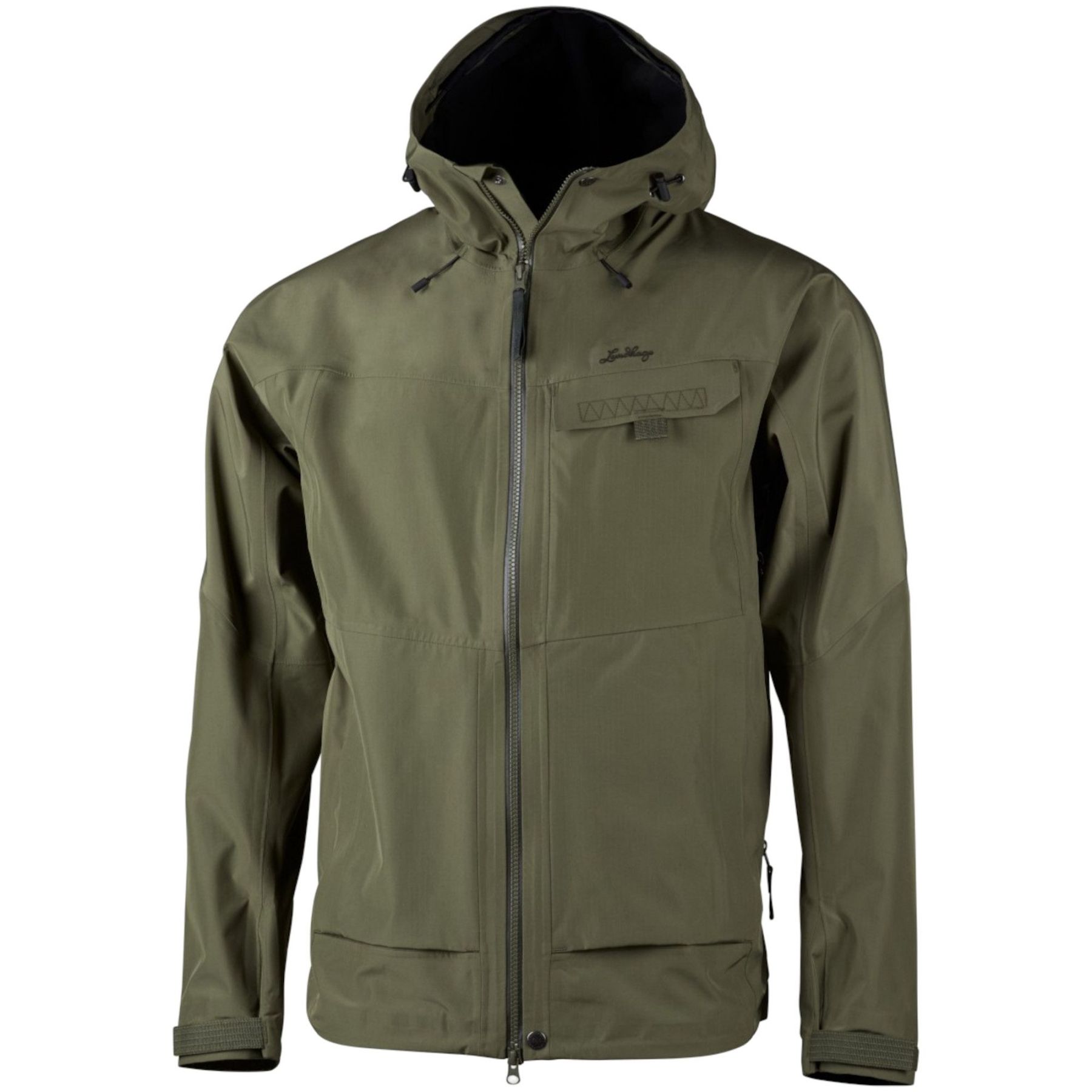 Lundhags Laka Chaqueta Ms, chaqueta shell, hombre, verde