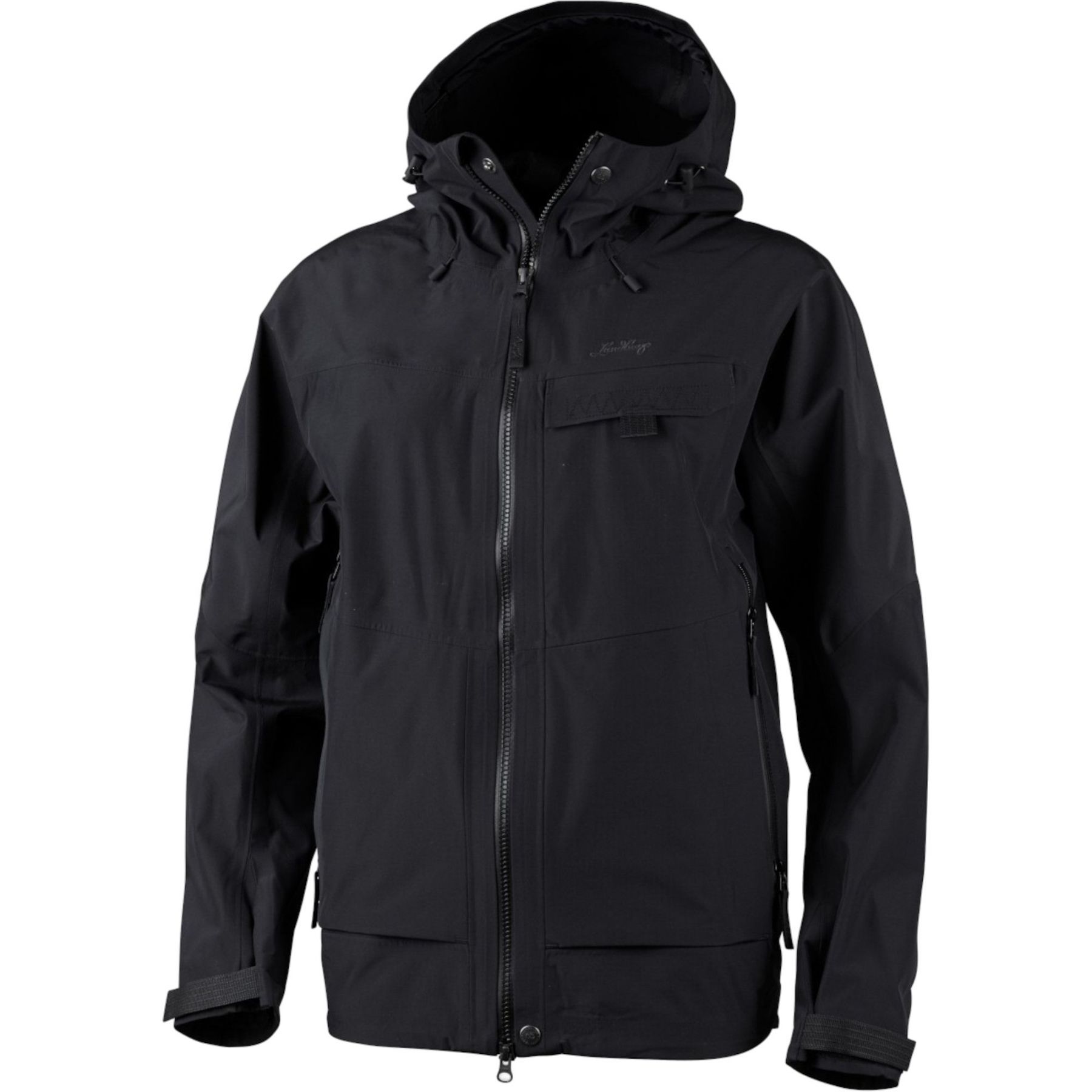 Lundhags Laka Chaqueta Ws, chaqueta shell, mujer, negro