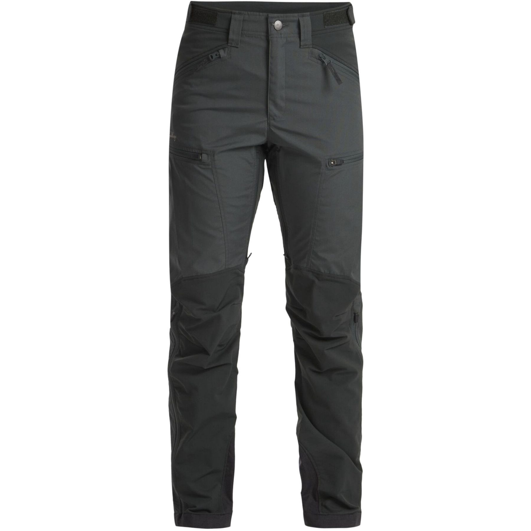 Lundhags Makke High Waist Curved Pant, pantalones de senderismo, mujer, gris