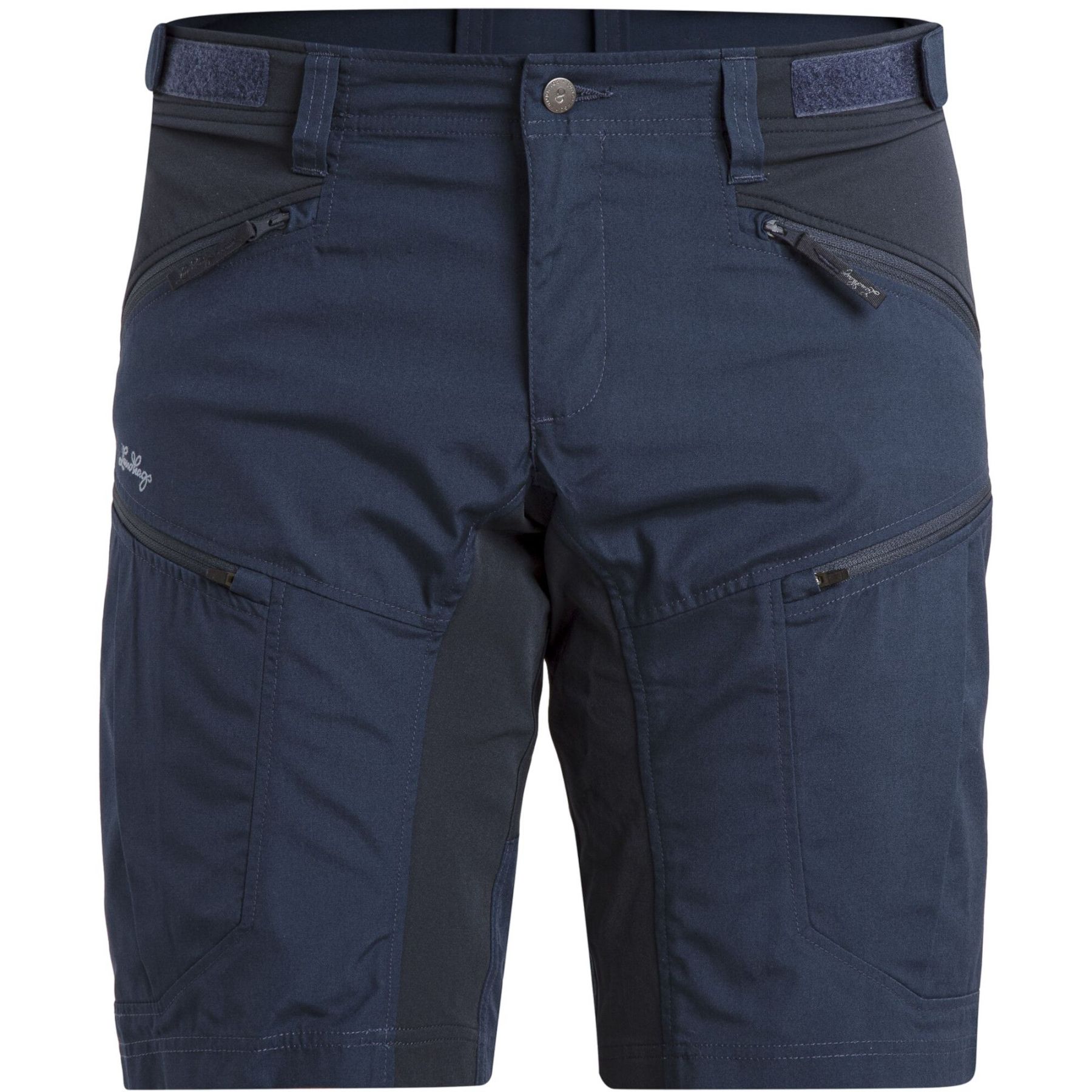 Lundhags Makke II Shorts, pantalones cortos de senderismo, hombre, azul