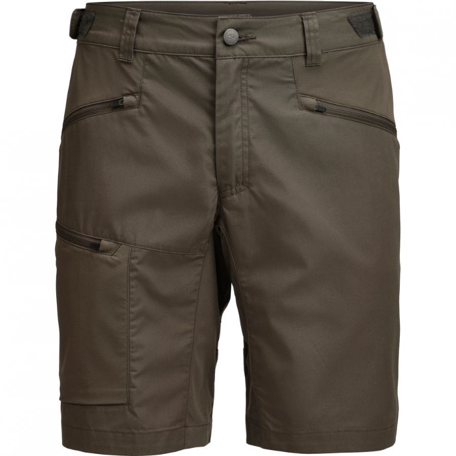 Lundhags Makke Lt Ms Shorts, pantalones cortos de senderismo, hombre, verde