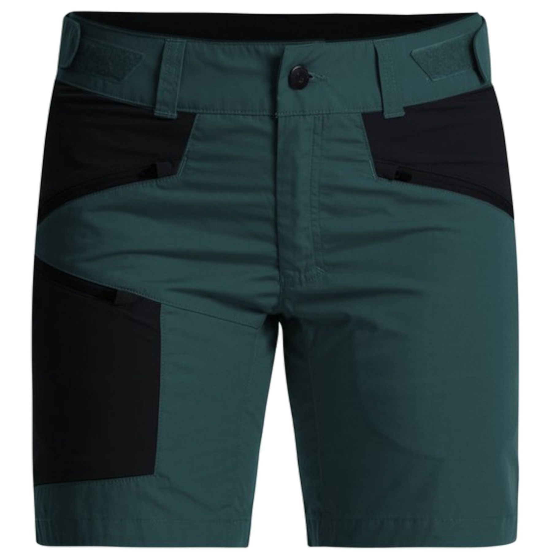 Lundhags Makke Lt Shorts, pantalones cortos de senderismo, mujer, verde