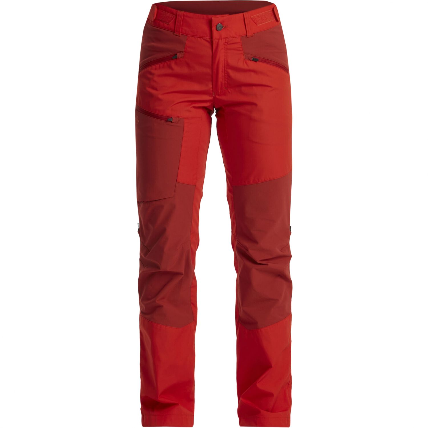 Lundhags Makke Lt Ws Pant, pantalones de senderismo, mujer, rojo
