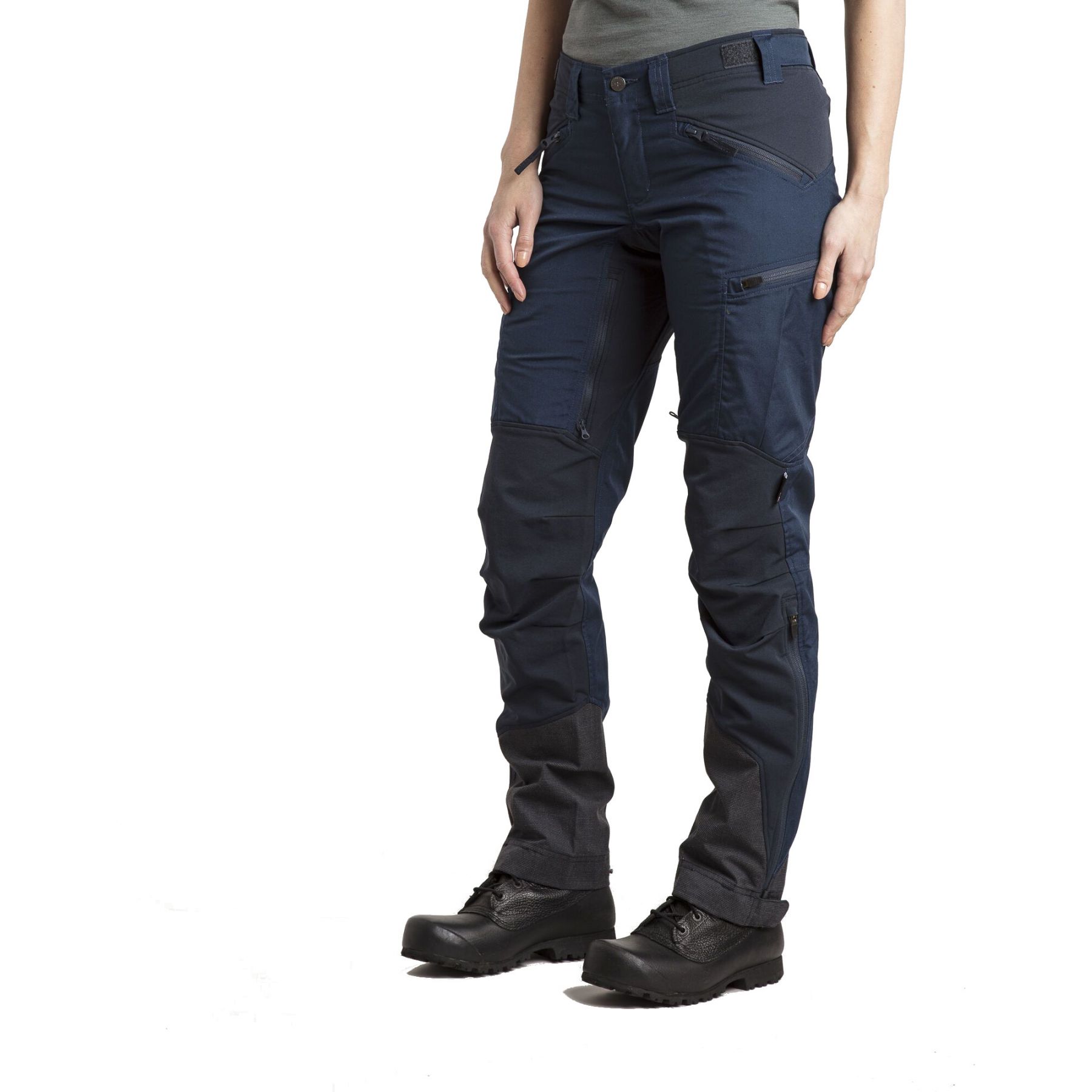 Lundhags Makke Pantalones Cortos de Senderismo, mujer, azul