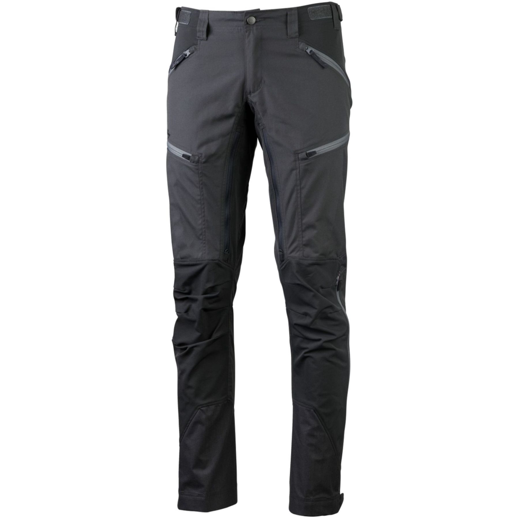 Lundhags Makke Pantalones, pantalones de senderismo, hombre, gris
