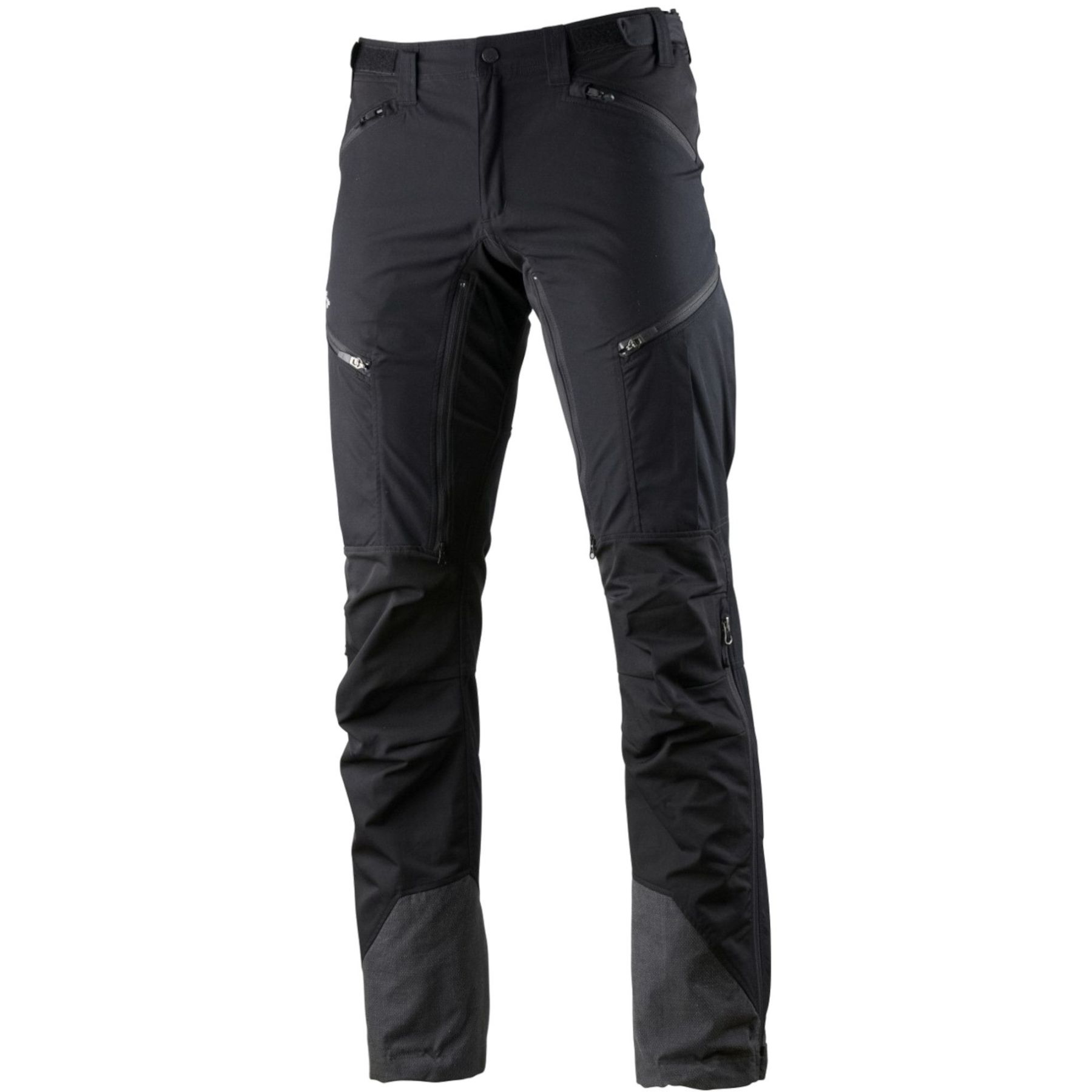 Lundhags Makke Pantalones, pantalones de senderismo, hombre, negro