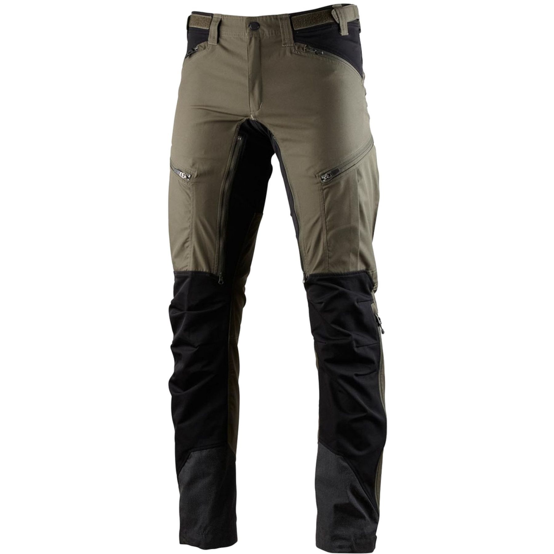 Lundhags Makke Pantalones, pantalones de senderismo, hombre, verde
